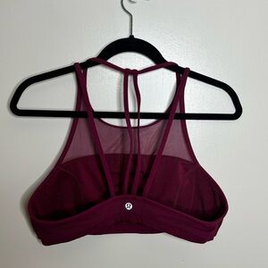 Lululemon Get Set Mesh High Neck Sports Bra